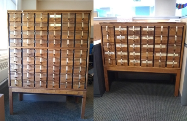 card catalogs