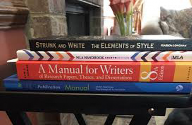 a manual for writers of research papers