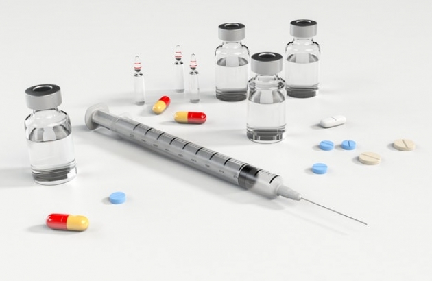 Pills, vials, and needles